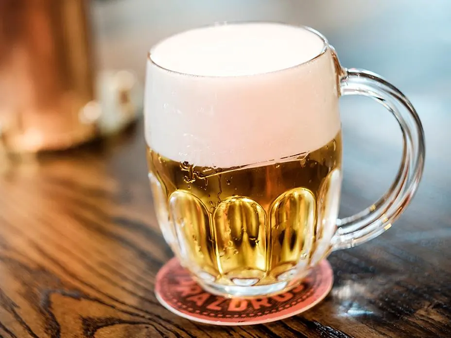 Draught beer