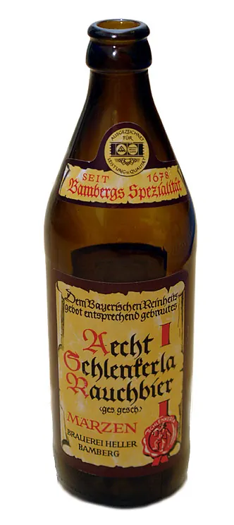 Smoked beer